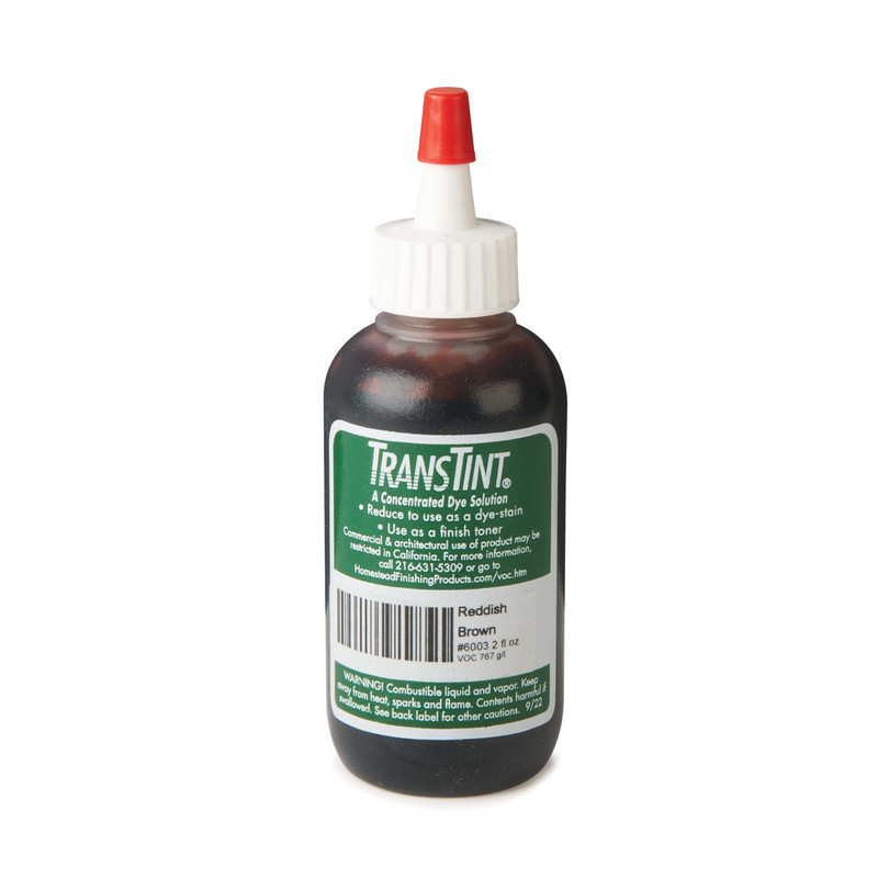 Alcohol / Water Soluble Dye - 2 oz - Color:Reddish Brown
